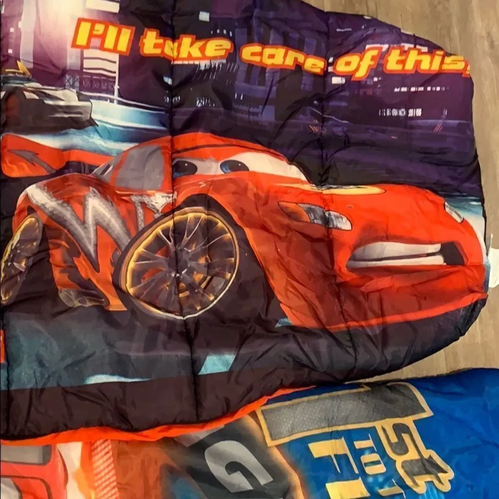 🎉Last deal 🎉Disney Pixar car  Camping bed covers